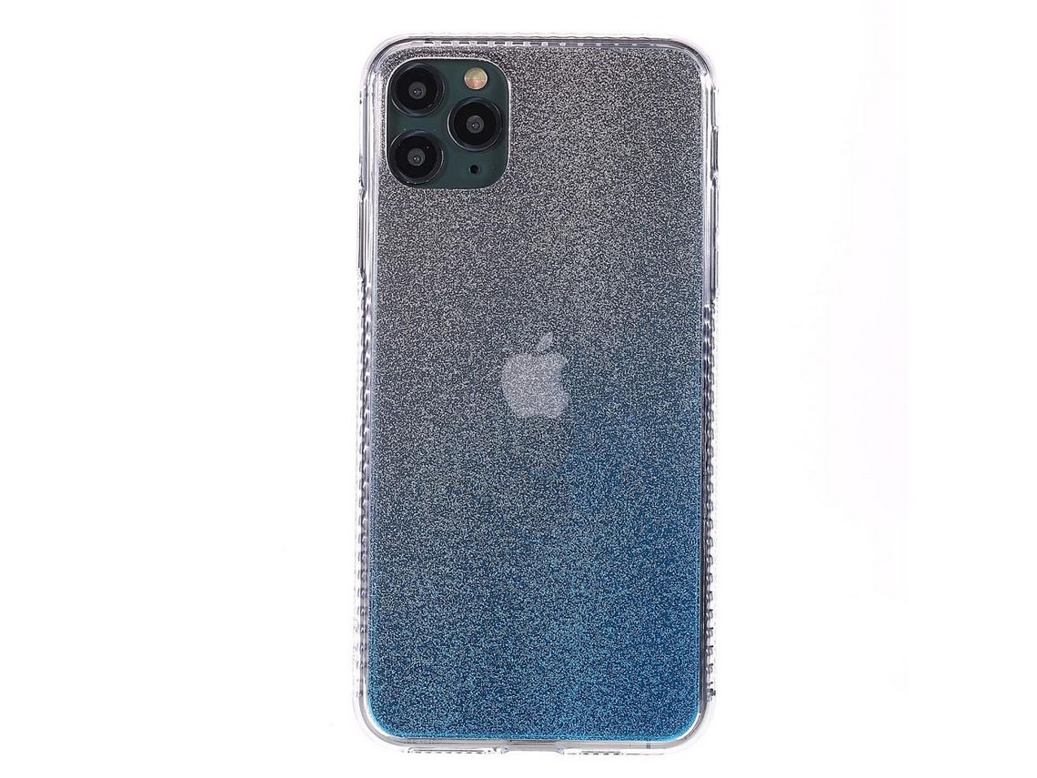 Capa TPU , cor gradiente verde branco para iPhone 11 Pro Max 6.5