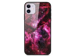 Capa TPU combinação de impressão de padrões rosa para Apple iPhone 12 Pro/12
