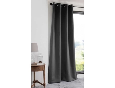 Cortina Blackout Notté 100% Poliéster 135 X 250 Cm Antracite STOF