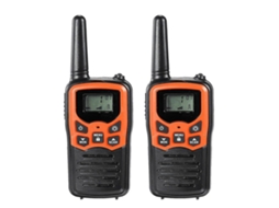 Conjunto de 2 Rádios Walkie Talkie, 22 Canais, Alcance 10km, Banda UHF 400-470MHz AQUAFORGE