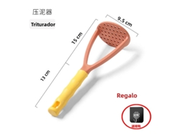 Prensa de Batata/triturador de Batata doce em Pp, Utensílio de Cozinha Ecológico e Durável. MDUG (laranja)
