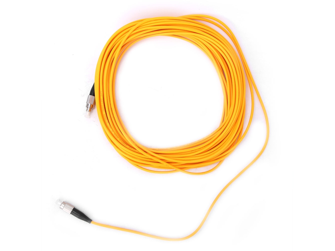 Laxiscreed Cabo De Fibra Óptica 15m Fc/upc Para Fc/upc Com Revestimento Pvc