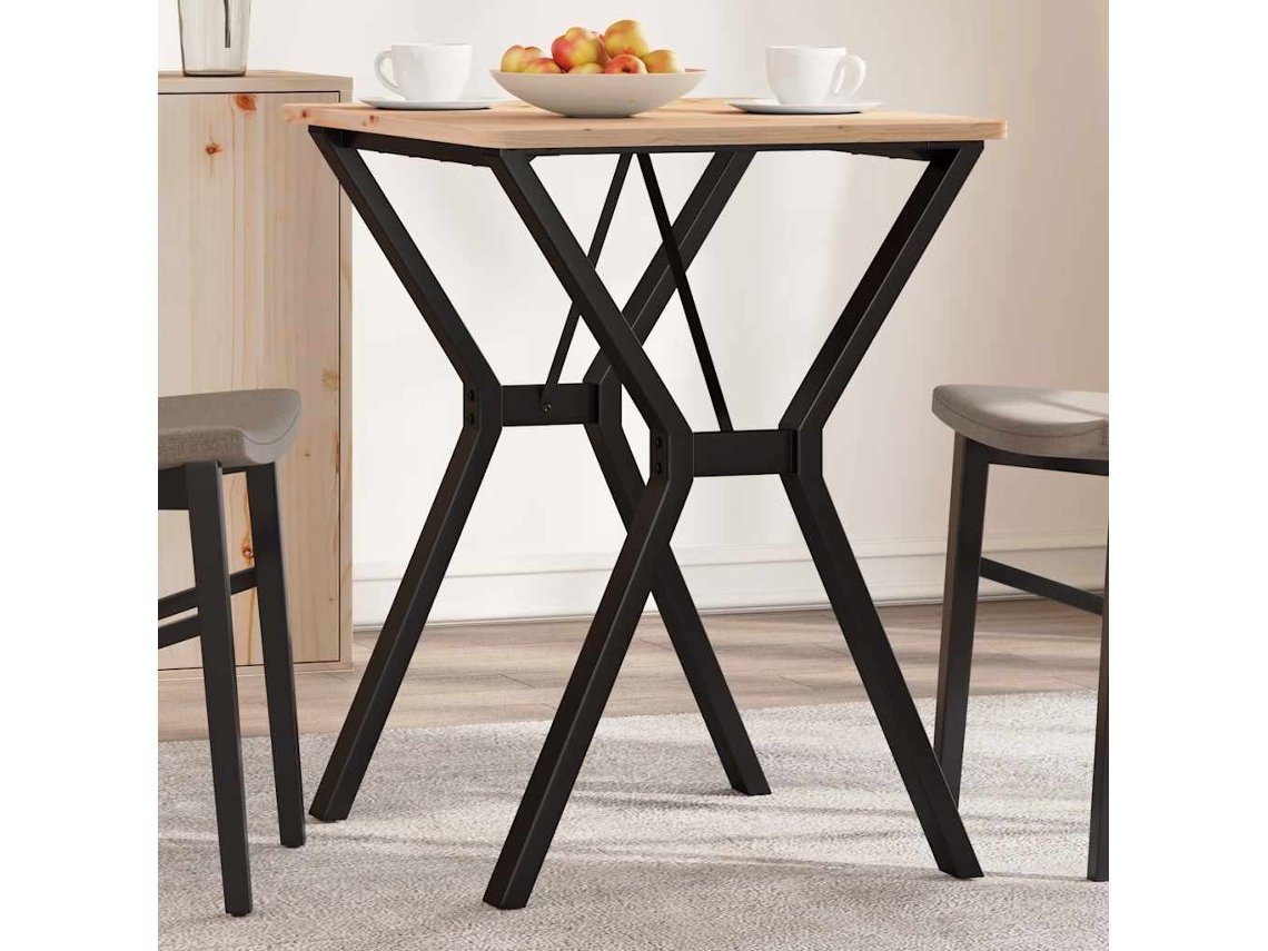 Vidaxl Pernas Para Mesa De Jantar Estrutura Em Y Aço