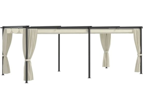 Pérgola  Jardim Creme (3 x 6 m)
