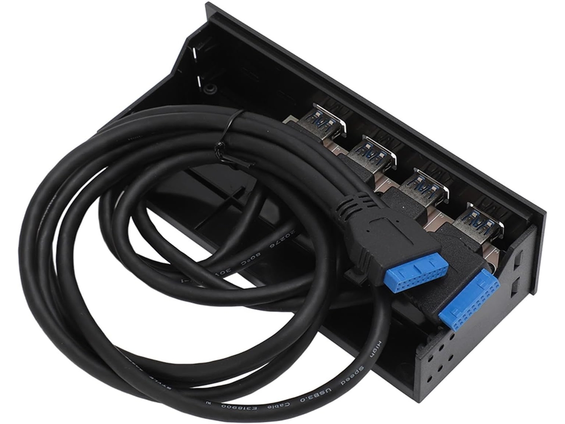 Hub Usb 3.0 Para Painel Frontal, 4 Portas, 5 Gbps