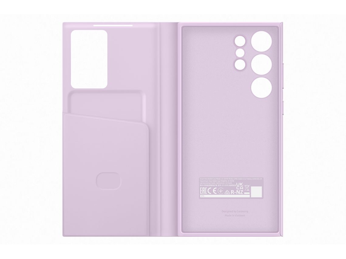 Capa SAMSUNG Galaxy S23+ Clear View Roxo