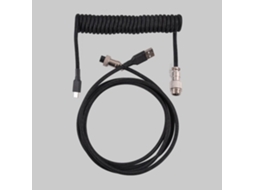 Lurelia Teclado Mecânico Usb-c, Cor Preto / Vermelho