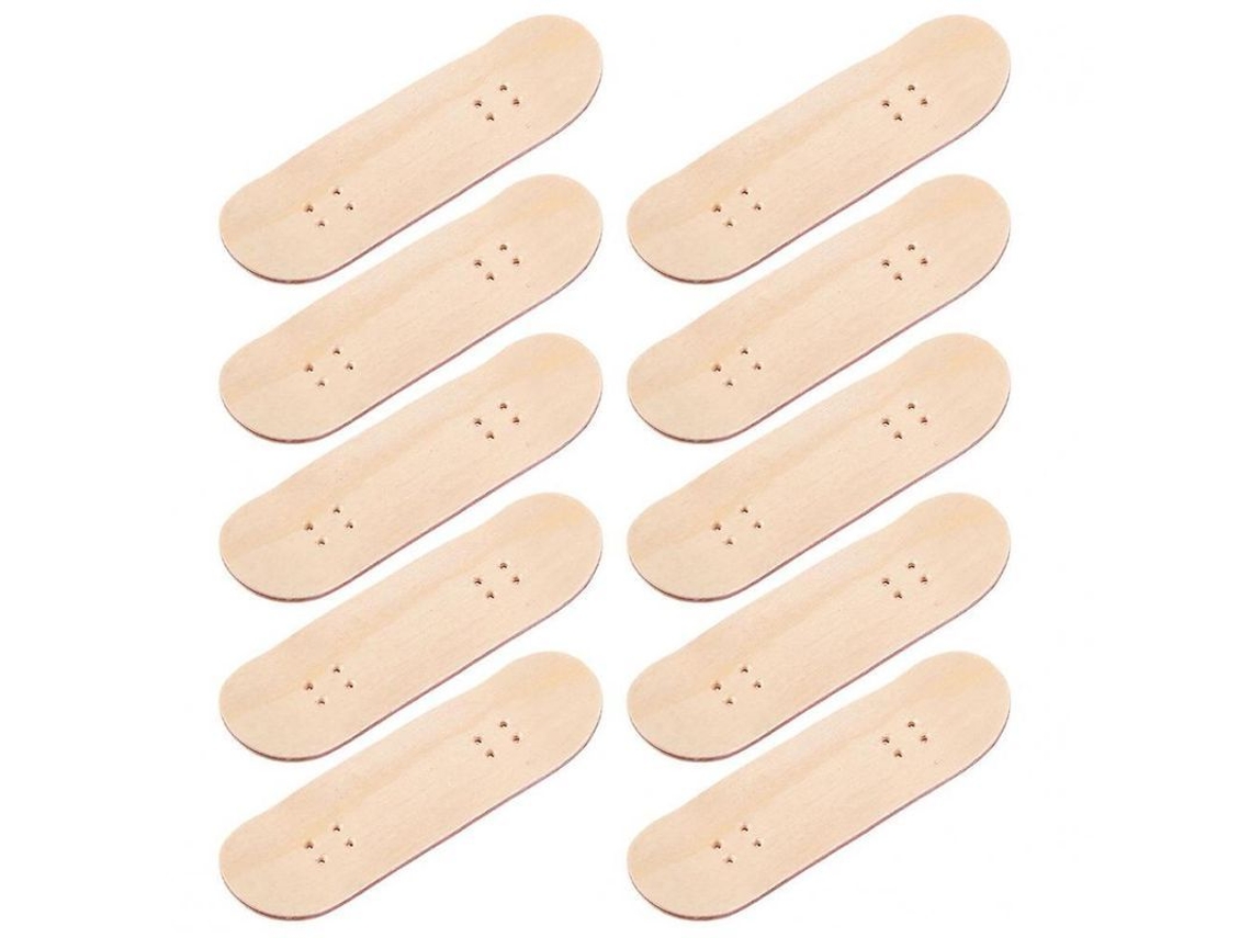 2026 10 Piezas de Repuesto de Madera Nuevas para Patinetas de Dedos Uwb
