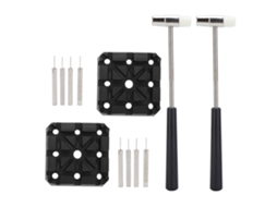 Ferramenta de reparo para ajustar, regular e remover pulseiras de relógio.