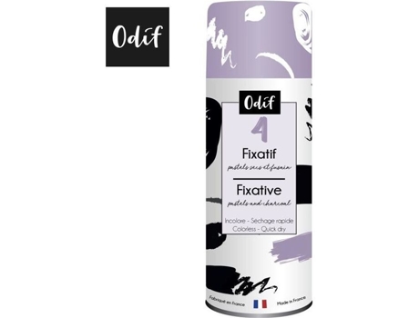 Fixador 4 Spray Pastel e Carvão Odif (400 ml)