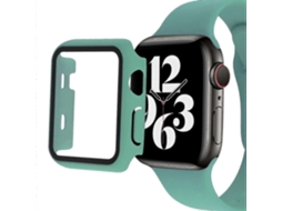 Capa Protetora Rígida Em Policarbonato Com Vidro Temperado Para Smartwatches Compatíveis De 49 Mm.