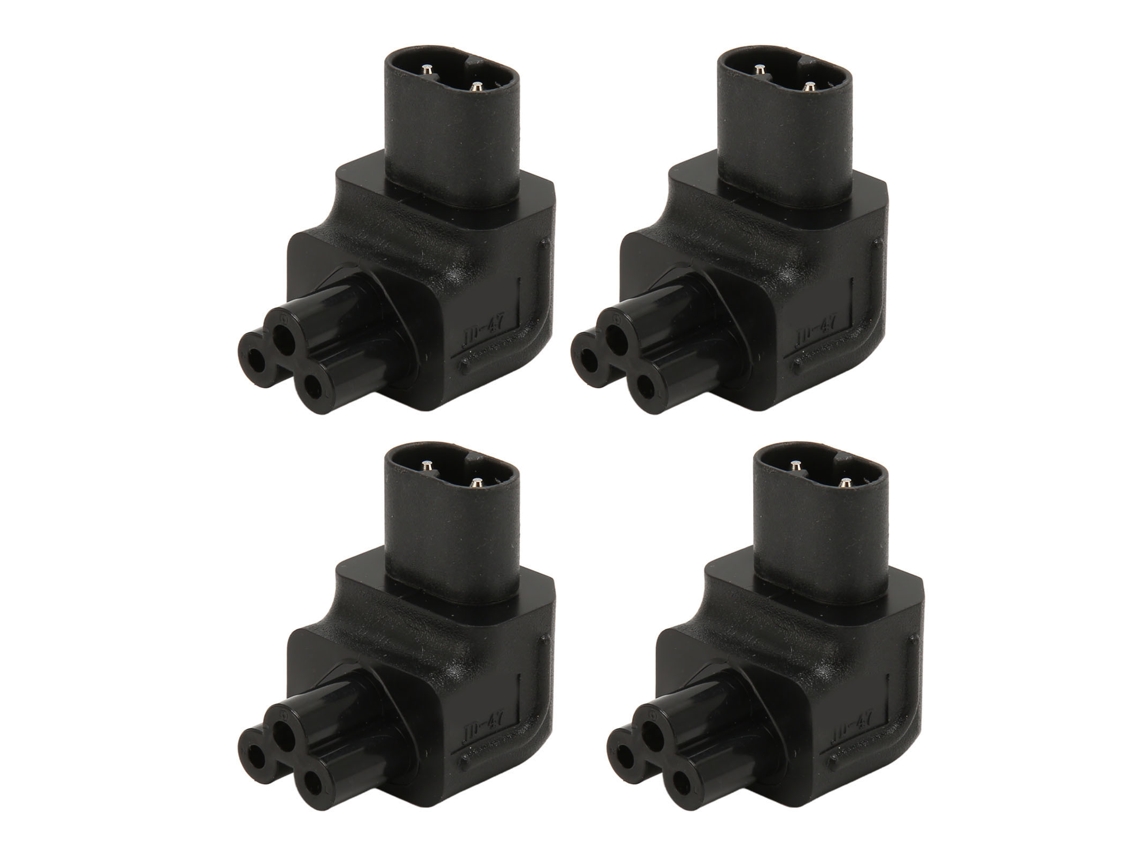 Aetheria 4pcs Adaptador de Energia Iec320 C8 para C5 de Cobre Profissional para Pdu Chassi Computador