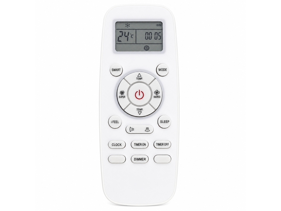 Comando À Distância Para Ar Condicionado Compatível Com York E Hisense Dg11l1-01