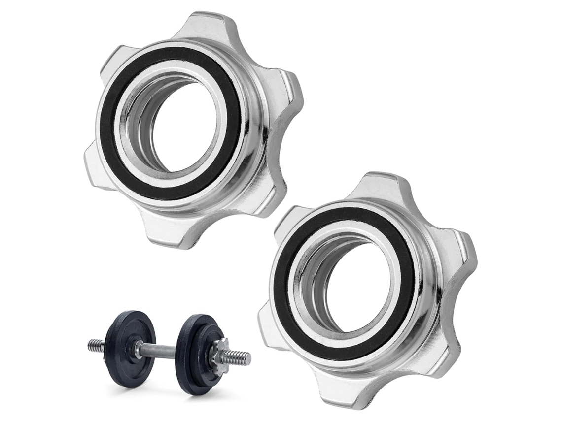 Conjunto De 4 Porcas Sextavadas Antiderrapantes Ferro Fundido Para