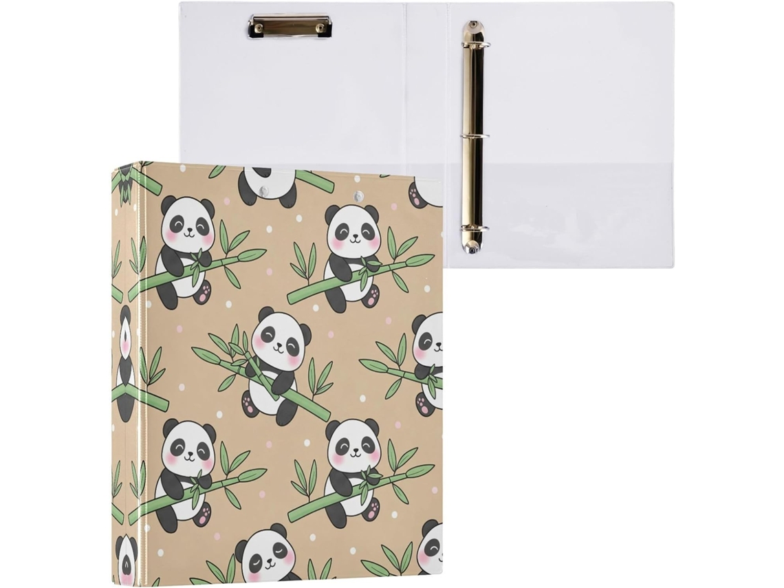 Pasta de Argolas com 3 Furos para Folhas Tamanho Carta , Organizador Fichário Prancheta, Supor (27,9 X 21,6 Cm)