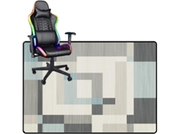Tapete Cadeira Escritório Piso Gamer Antiderrapante Madeira Computador Gamer, Madeira, Protetores