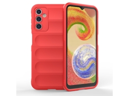 Capa Para Samsung Galaxy A57 Protetor Lente Anti-choque 360 Vermelho Czhhmart