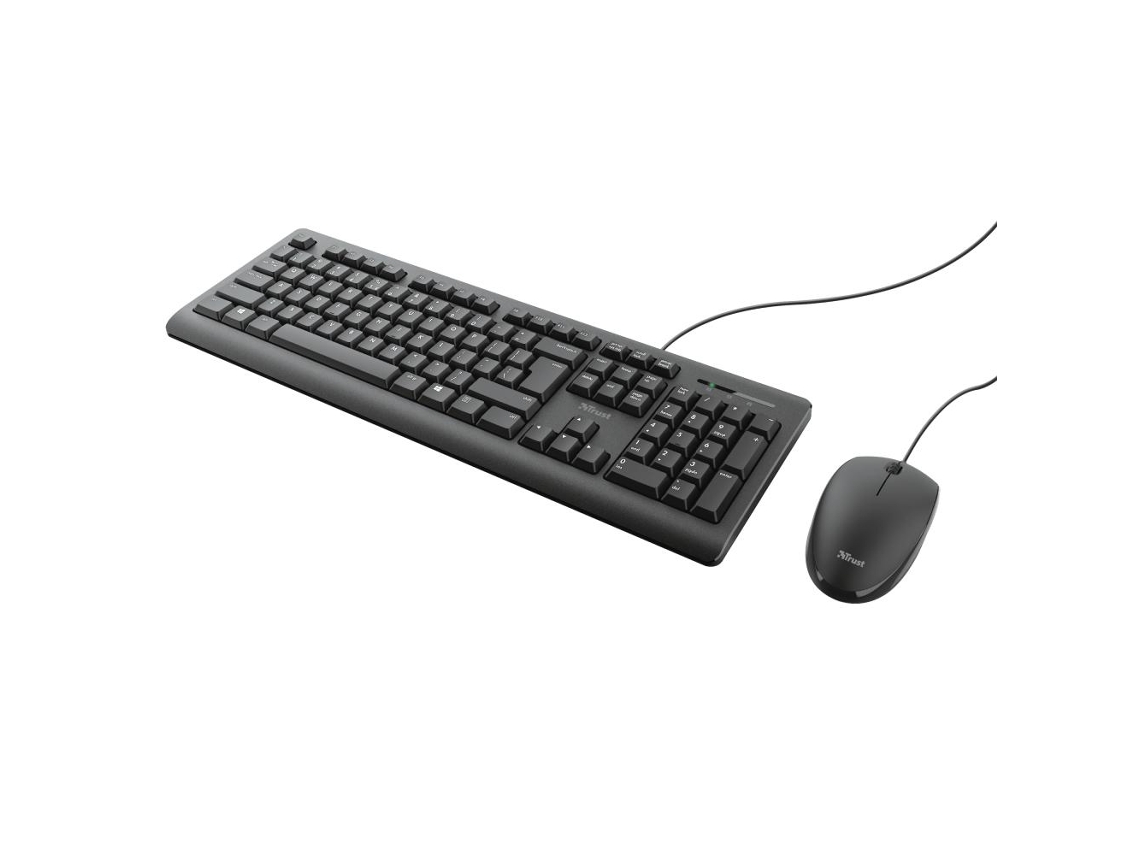 Trust Tkm-250 Teclado Usb Preto
