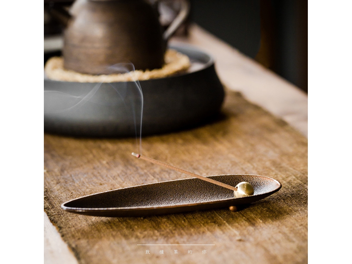 Incense Holder (silver + Steel Ball Small Socket) Eoocoo