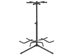 Vidaxl Suporte Para Guitarra Aço Preto