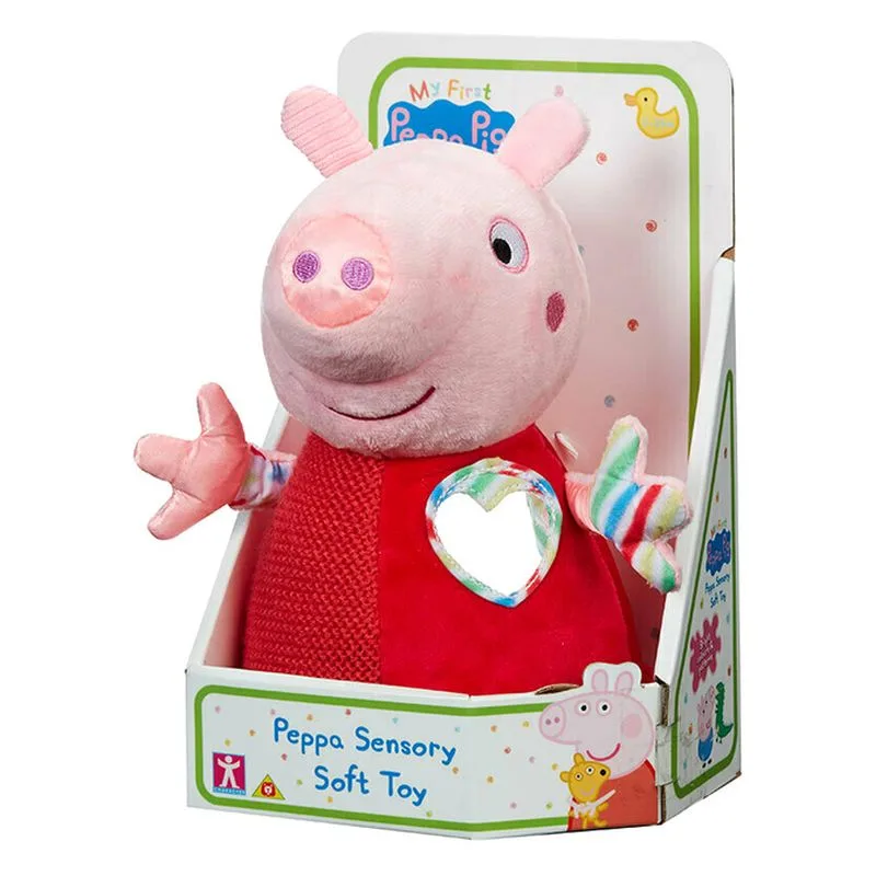 Peppa Pig Peluche Sensorial Macio 22Cm 37909 MAIS DE 1 ANOVALUVIC
