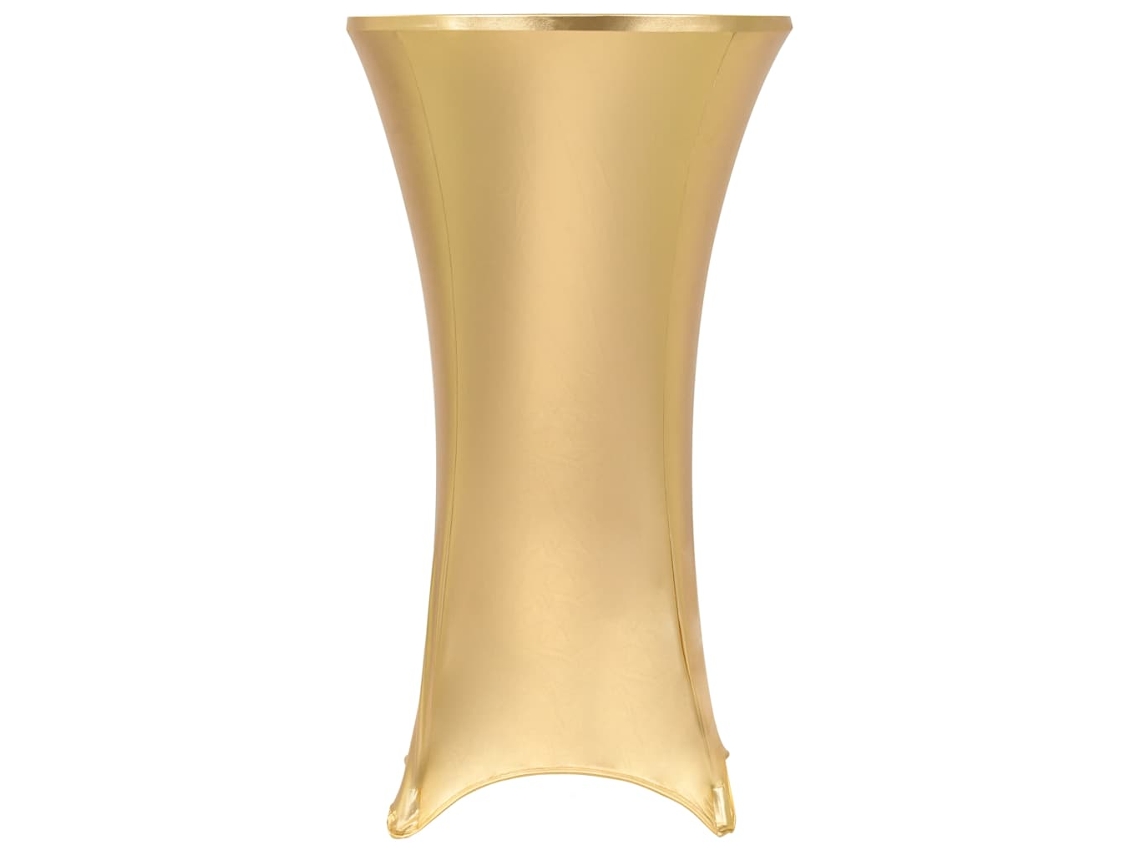 Vidaxl 2 Pcs Capas Extensíveis Para Mesa 60 Cm Dourado