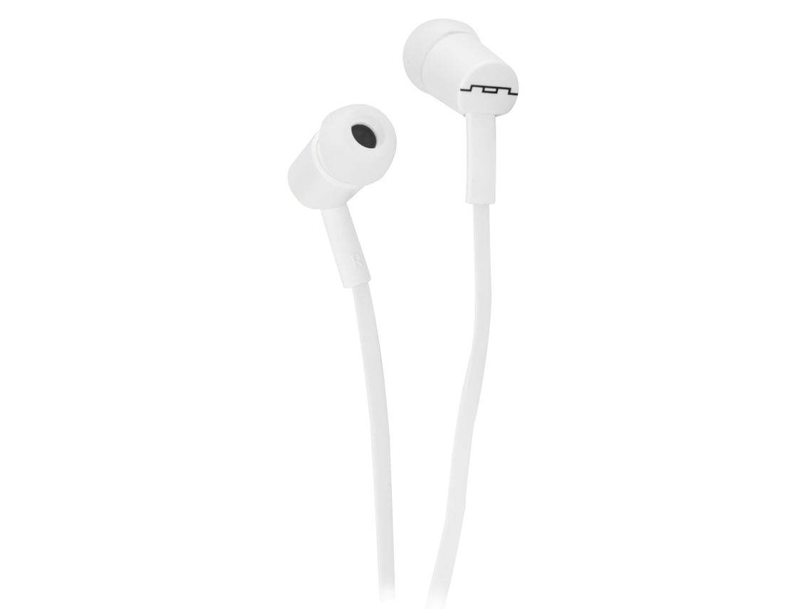 Auriculares com Fio SOL REPUBLIC Jax 1112 (In Ear - Microfone - Branco)