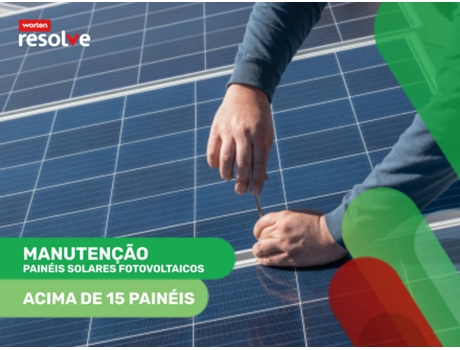 Manutenção Painéis Solares Fotovoltaicos - 15 ou mais Painéis Manutenção Painéis Solares Fotovoltaicos - 15 ou mais Painéis