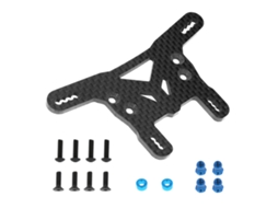 Mali suporte de Suspensão Dianteira em Fibra de Carbono para Carro Controle Remoto Tamiya Xv02 58707 1/10
