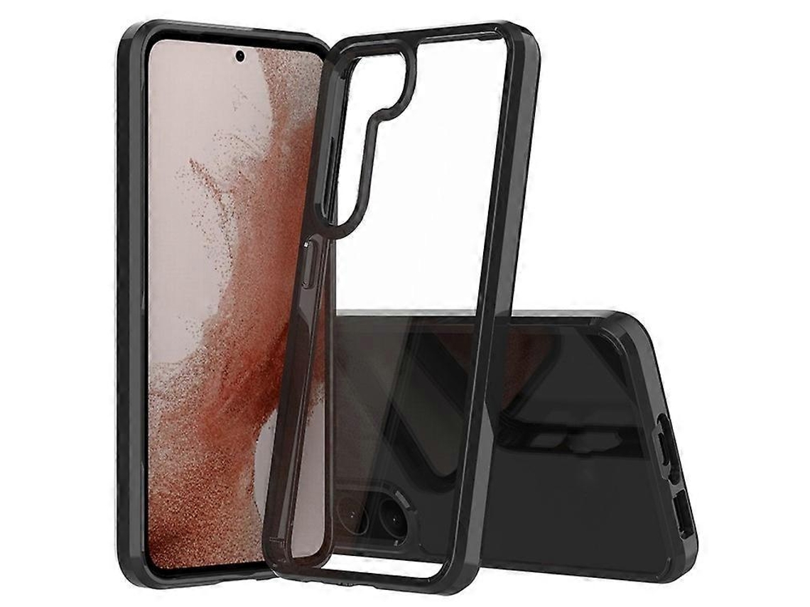 Capa De Celular Transparente Anti-amarelamento Compatível Com Samsung Galaxy S23, Acrílico À Prova De Arranhões E Tpu