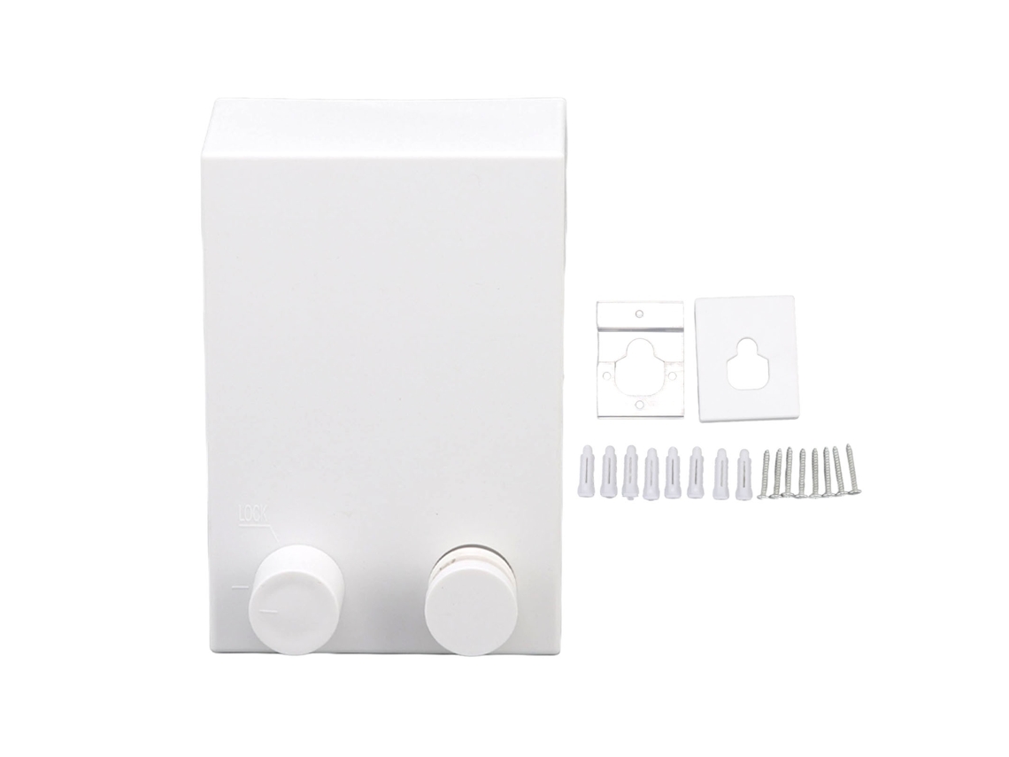 Varal Retrátil Lurelia, 4 Peças, Invisível, Para Interior E Exterior, De Parede, De Aço Inoxidável, Branco, 2 M