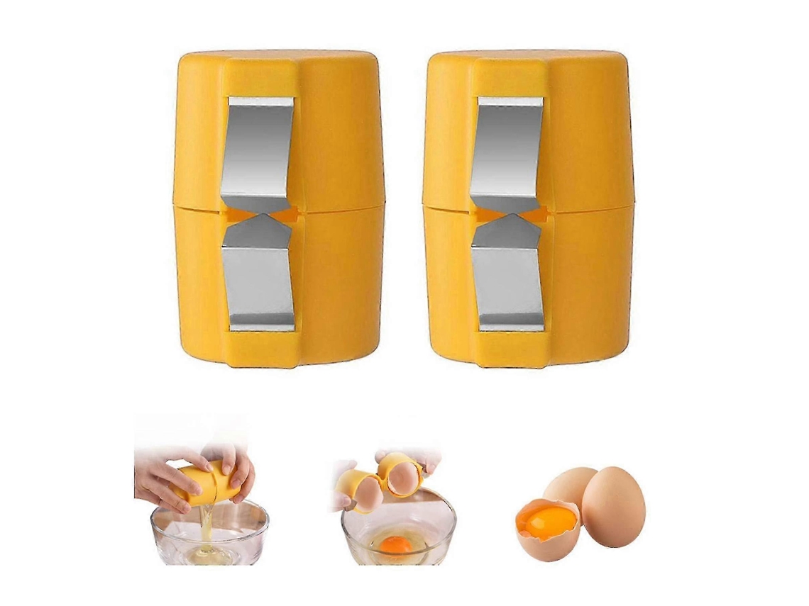 2 Pack Abridor De Casca De Ovo, Separador De Casca De Ovo PENGDSJE