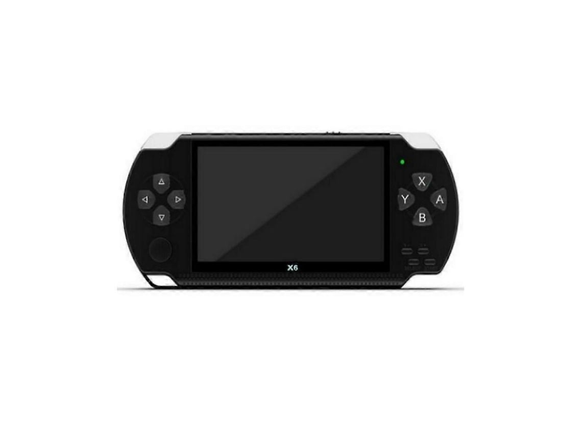 Console De Jogos Portátil X6 De 4,3 Polegadas, 64 Bits E 8 Gb Com 10.000 Jogos Integrados E Função De Câmera VONKELIOS