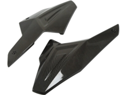 Capa Protetora Para Motor De Motocicleta Gototop, Estilo Fibra De Carbono, Para F900r E F900xr, Material Abs Durável