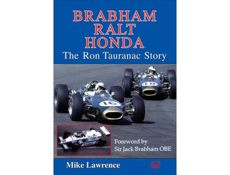 Livro brabham ralt honda the ron tauranac story de mike lawrence (inglês)
