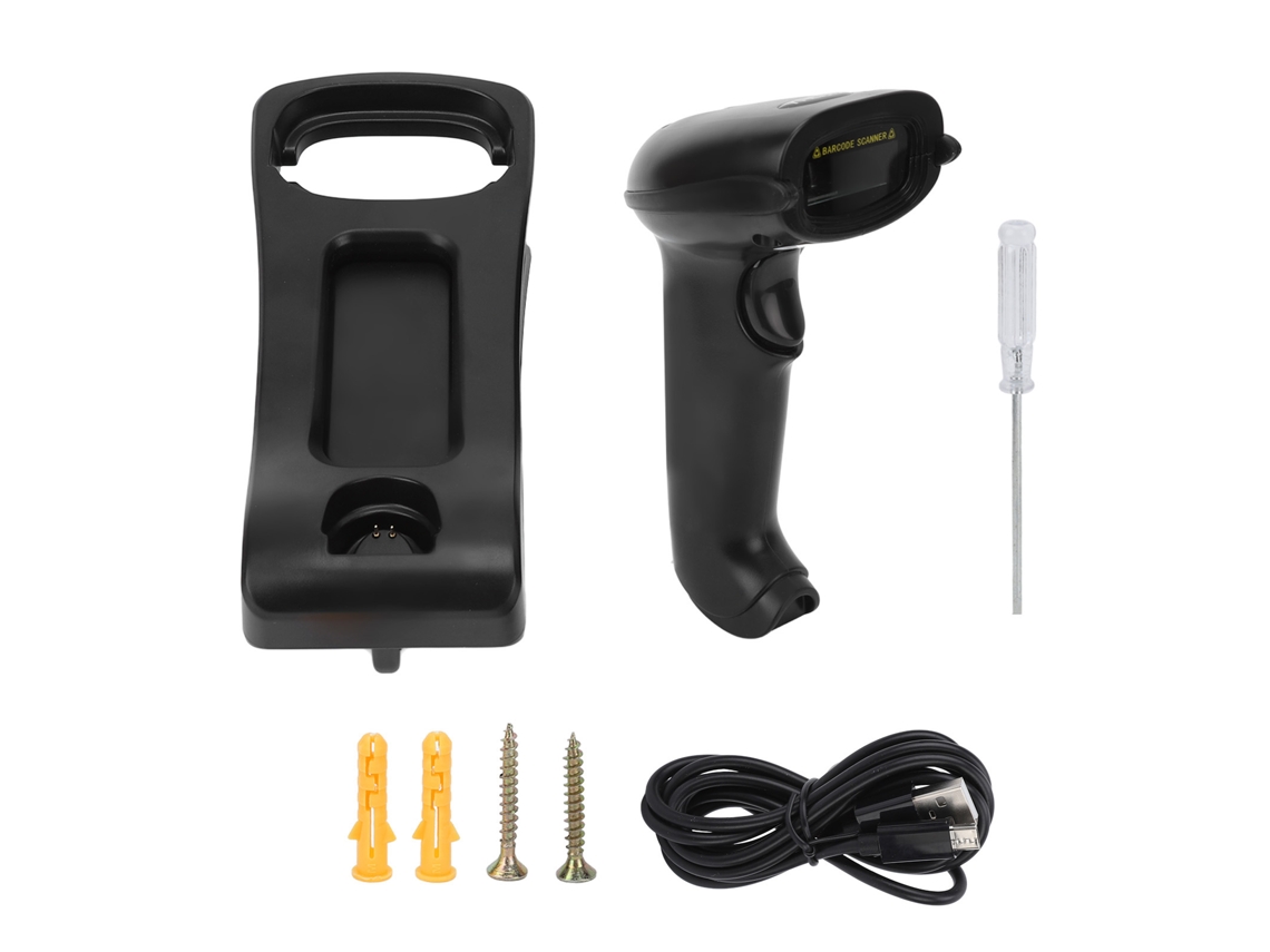Scanner Sem Fio Usb 2.4g Com Base Ajustável