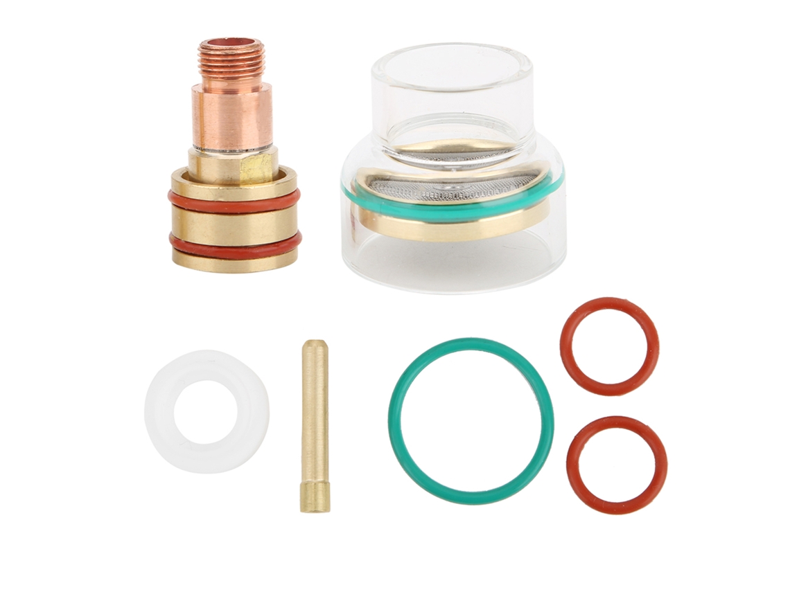 Kit De Soldadura Tig Tfm53ncn Com Tocha Tig, Copo De Vidro E Cone Para Wp17/wp18/wp26 3.2mm