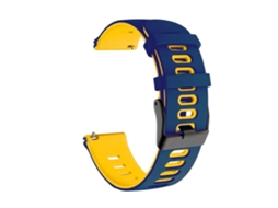 Bracelete Pioneer para Amazfit Bip U Azul e Amarelo