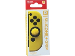 Proteção de Silicone Amarelo + Grips para Joy-Con Direito BLADE