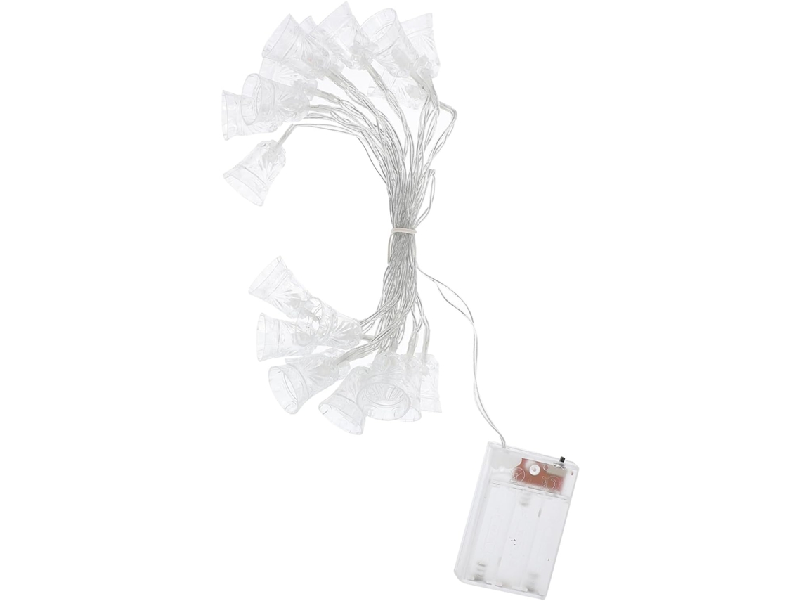 Sino de Luz Decorativo em Led, 20 Leds, Fácil de Instalar, Seguro, para Jardim e Decoração. SFUSHOS