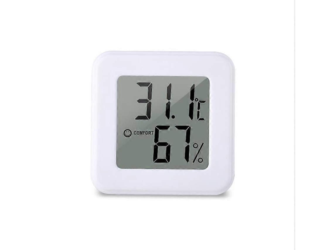 Termómetro Higrómetro Mini Digital Lcd Com Sensor, Medidor De Temperatura E Humidade Para Estufa E Interior - Elysve