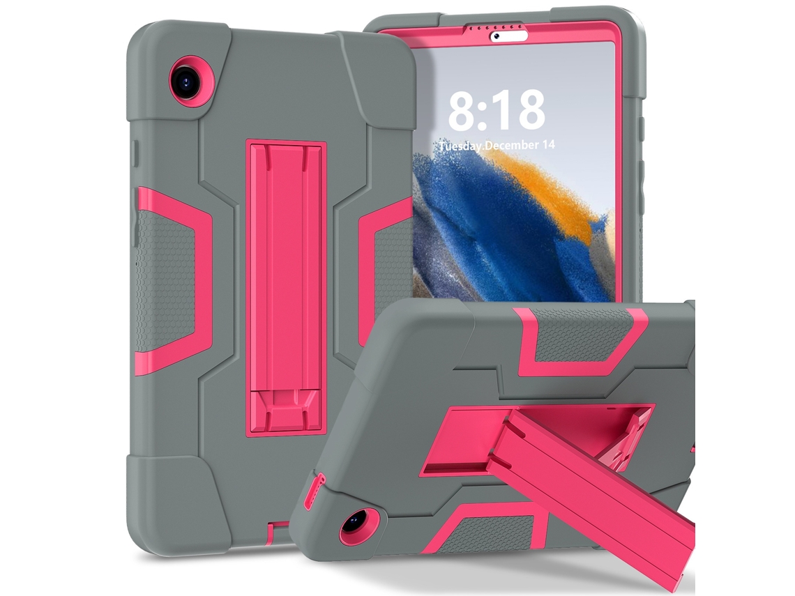 Tressino Capa Tablet Para Samsung Galaxy Tab A11 Plus 11 Polegadas (2025) Resistente A Choques, Cinza E Rosa