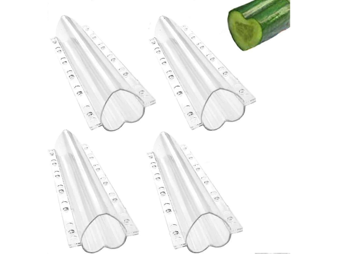 Moldes Para Formar Pepinos, Material Pp Transparente, Resistentes E Fáceis De Limpar