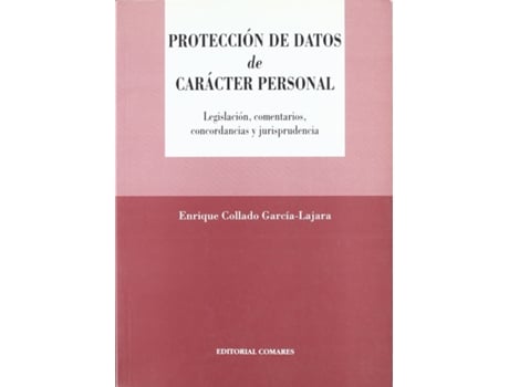 Livro Proteccion Datos De Caracter Personal de Enrique Collado Garcia-Lajara (Espanhol)