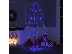 Vidaxl Árvore De Natal Em Cone 200 Leds 98x150 Cm Interior E Exterior