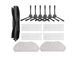 Acessórios de Aspirador 13 peças para 360 x100/x100max escova lateral principal esfregão pano filtro hepa