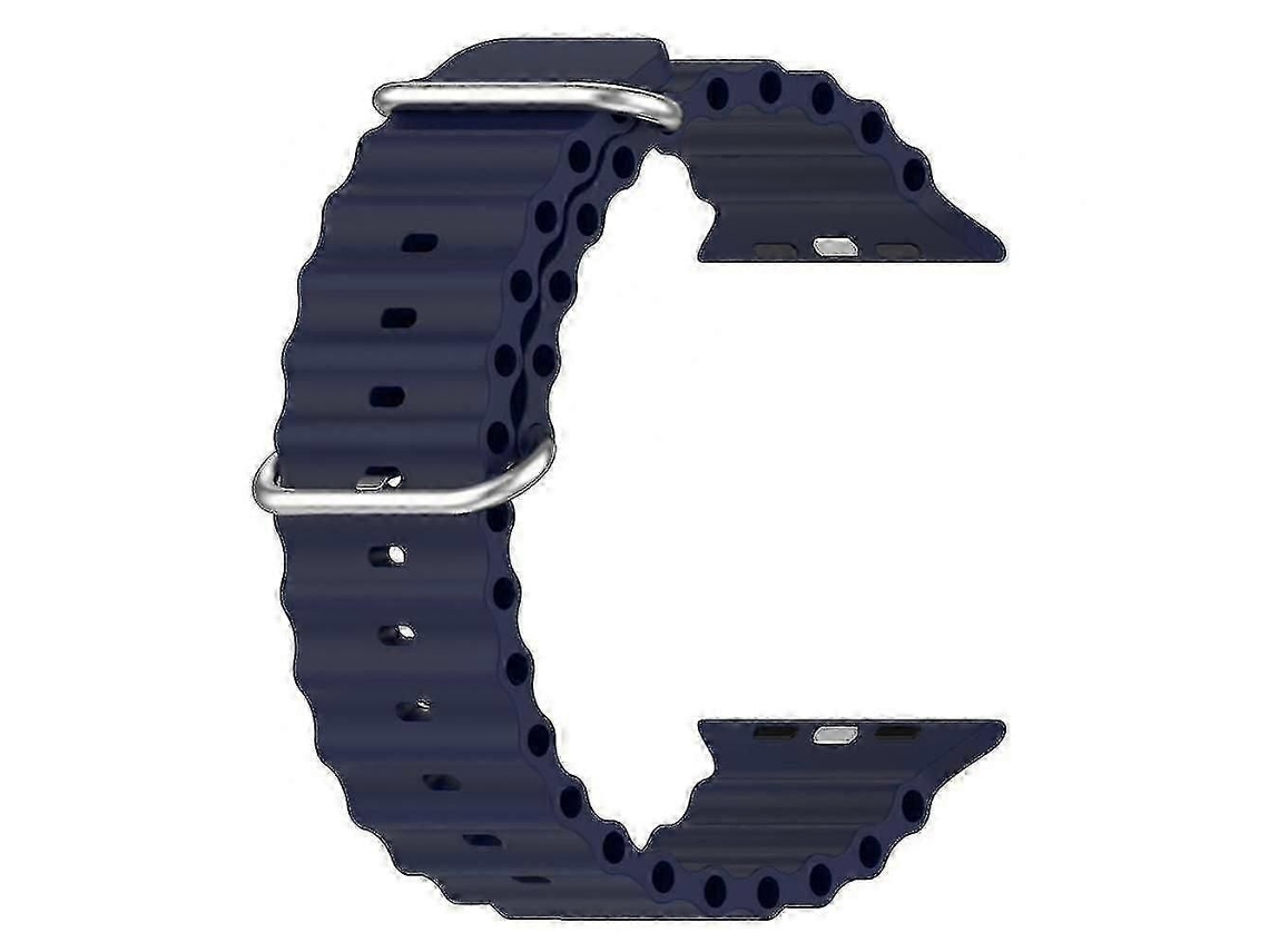 Pulseira De Silicone Com Tema Oceânico Para Smartwatches