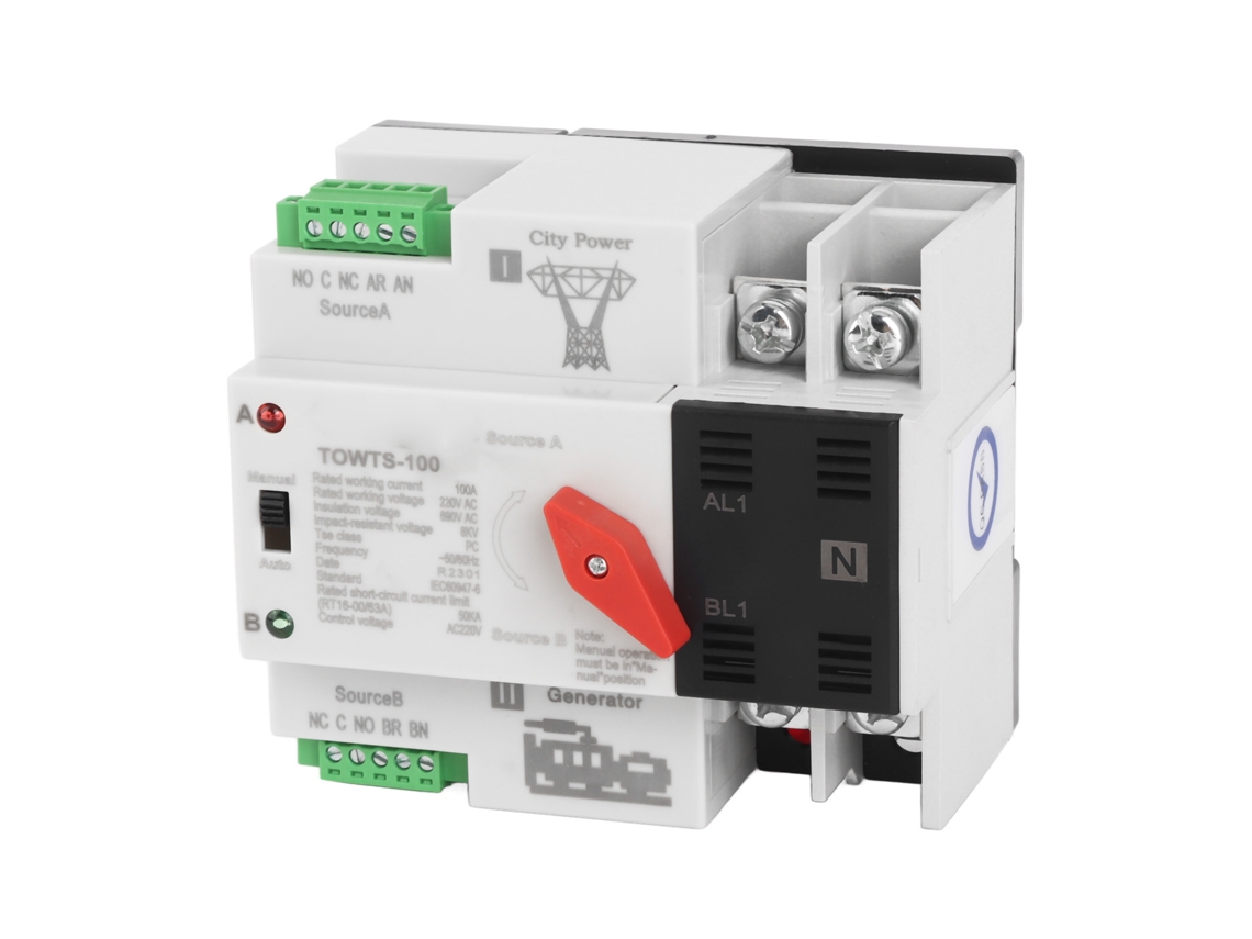Laxiscreed Comutador Automático De Energia 2p 8kv Para Dualidade De Fontes