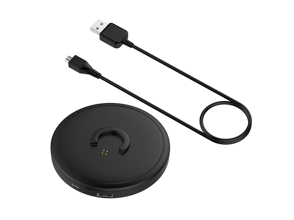 Base de Carga Compacta e Portátil com Altavoz Bluetooth de Doble Saída para Série Revolve+ Ii, Preto | S/MARCA
