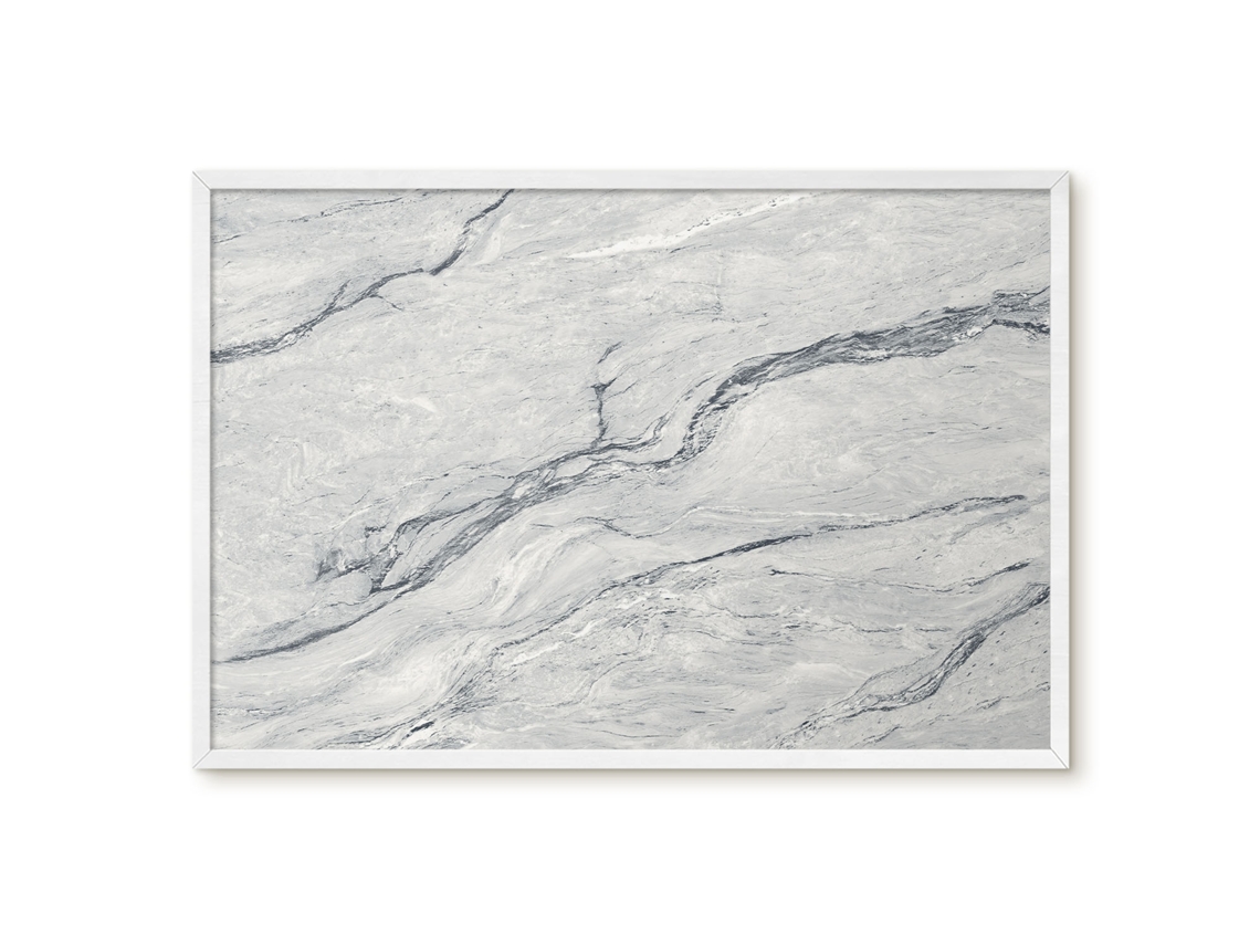 Quadro magnético de parede com efeito mármore elegante para quarto (60x40 cm)